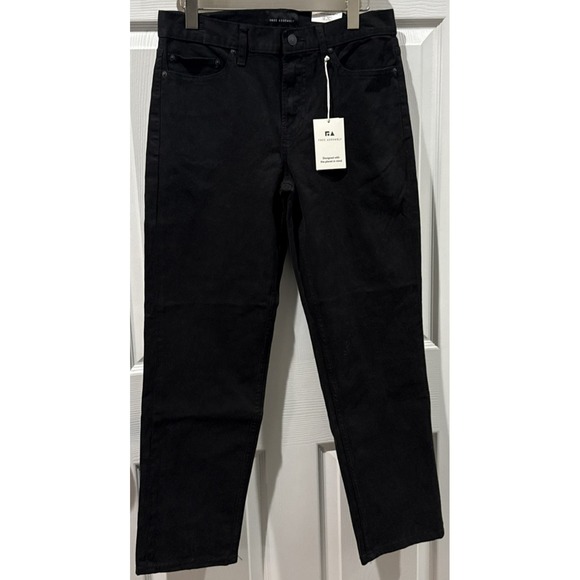 Free Assembly Other - Free Assembly Black Jeans Straight Leg 5 Pocket Modern - New With Tags